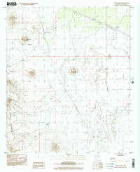 Aden Crater New Mexico Historical topographic map, 1:24000 scale, 7.5 X 7.5 Minute, Year 1996