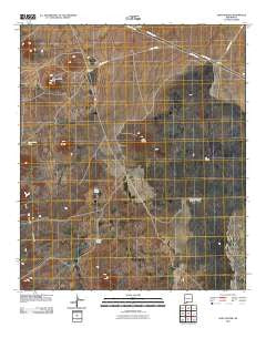 Aden Crater New Mexico Historical topographic map, 1:24000 scale, 7.5 X 7.5 Minute, Year 2010