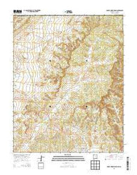 Adobe Downs Ranch New Mexico Historical topographic map, 1:24000 scale, 7.5 X 7.5 Minute, Year 2013