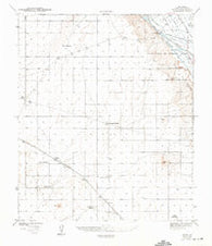 Afton New Mexico Historical topographic map, 1:62500 scale, 15 X 15 Minute, Year 1943