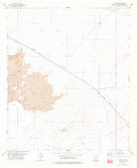 Afton New Mexico Historical topographic map, 1:24000 scale, 7.5 X 7.5 Minute, Year 1978