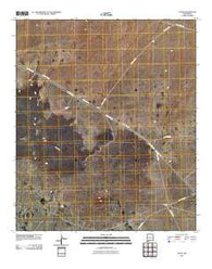 Afton New Mexico Historical topographic map, 1:24000 scale, 7.5 X 7.5 Minute, Year 2010