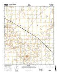 Afton New Mexico Current topographic map, 1:24000 scale, 7.5 X 7.5 Minute, Year 2017