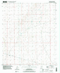 Afton NW New Mexico Historical topographic map, 1:24000 scale, 7.5 X 7.5 Minute, Year 1996