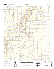 Afton NW New Mexico Historical topographic map, 1:24000 scale, 7.5 X 7.5 Minute, Year 2013