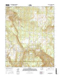 Agua Fria Peak New Mexico Current topographic map, 1:24000 scale, 7.5 X 7.5 Minute, Year 2017