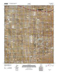 Akela New Mexico Historical topographic map, 1:24000 scale, 7.5 X 7.5 Minute, Year 2010