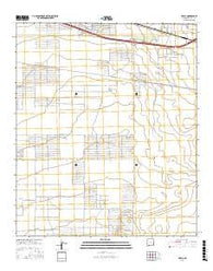 Akela New Mexico Current topographic map, 1:24000 scale, 7.5 X 7.5 Minute, Year 2017