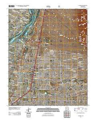 Alameda New Mexico Historical topographic map, 1:24000 scale, 7.5 X 7.5 Minute, Year 2011