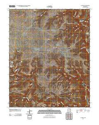 Alamito New Mexico Historical topographic map, 1:24000 scale, 7.5 X 7.5 Minute, Year 2010