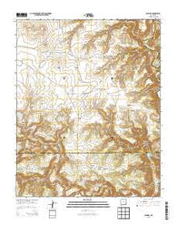 Alamito New Mexico Historical topographic map, 1:24000 scale, 7.5 X 7.5 Minute, Year 2013