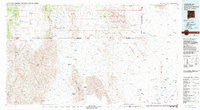 Alamo Hueco Mountains New Mexico Historical topographic map, 1:100000 scale, 30 X 60 Minute, Year 1983