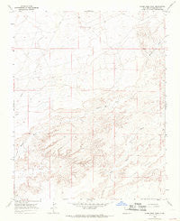 Alamo Mesa West New Mexico Historical topographic map, 1:24000 scale, 7.5 X 7.5 Minute, Year 1966