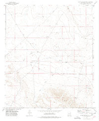 Alamo Mountain NE New Mexico Historical topographic map, 1:24000 scale, 7.5 X 7.5 Minute, Year 1975