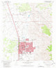 Alamogordo North New Mexico Historical topographic map, 1:24000 scale, 7.5 X 7.5 Minute, Year 1981