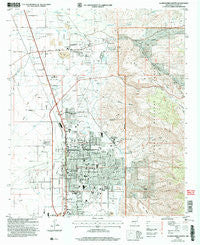 Alamogordo North New Mexico Historical topographic map, 1:24000 scale, 7.5 X 7.5 Minute, Year 2004