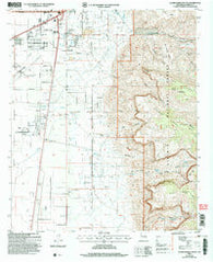 Alamogordo South New Mexico Historical topographic map, 1:24000 scale, 7.5 X 7.5 Minute, Year 2004
