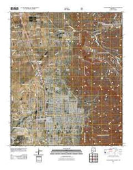 Alamogordo North New Mexico Historical topographic map, 1:24000 scale, 7.5 X 7.5 Minute, Year 2011