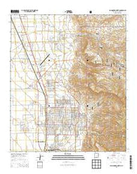 Alamogordo North New Mexico Historical topographic map, 1:24000 scale, 7.5 X 7.5 Minute, Year 2013