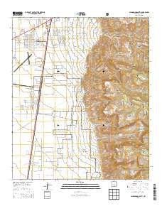 Alamogordo South New Mexico Historical topographic map, 1:24000 scale, 7.5 X 7.5 Minute, Year 2013