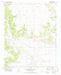 Albert New Mexico Historical topographic map, 1:24000 scale, 7.5 X 7.5 Minute, Year 1973