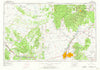 Albuquerque New Mexico Historical topographic map, 1:250000 scale, 1 X 2 Degree, Year 1963