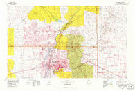 Albuquerque New Mexico Historical topographic map, 1:100000 scale, 30 X 60 Minute, Year 1978