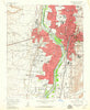 Albuquerque West New Mexico Historical topographic map, 1:24000 scale, 7.5 X 7.5 Minute, Year 1960