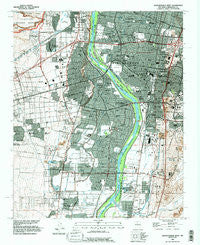 Albuquerque West New Mexico Historical topographic map, 1:24000 scale, 7.5 X 7.5 Minute, Year 1990