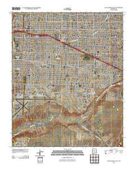 Albuquerque East New Mexico Historical topographic map, 1:24000 scale, 7.5 X 7.5 Minute, Year 2010