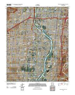 Albuquerque West New Mexico Historical topographic map, 1:24000 scale, 7.5 X 7.5 Minute, Year 2010