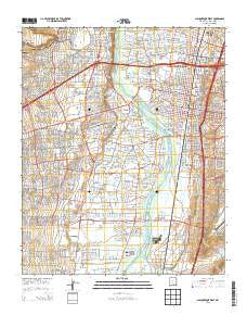 Albuquerque West New Mexico Historical topographic map, 1:24000 scale, 7.5 X 7.5 Minute, Year 2013