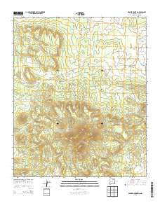 Alegres Mountain New Mexico Historical topographic map, 1:24000 scale, 7.5 X 7.5 Minute, Year 2013