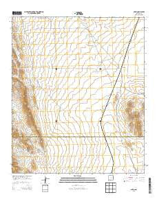 Alivio New Mexico Historical topographic map, 1:24000 scale, 7.5 X 7.5 Minute, Year 2013
