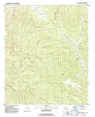 Allie Canyon New Mexico Historical topographic map, 1:24000 scale, 7.5 X 7.5 Minute, Year 1992