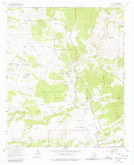 Alma New Mexico Historical topographic map, 1:24000 scale, 7.5 X 7.5 Minute, Year 1963