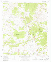 Alma New Mexico Historical topographic map, 1:24000 scale, 7.5 X 7.5 Minute, Year 1963