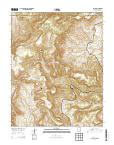 Alps Mesa New Mexico Historical topographic map, 1:24000 scale, 7.5 X 7.5 Minute, Year 2013