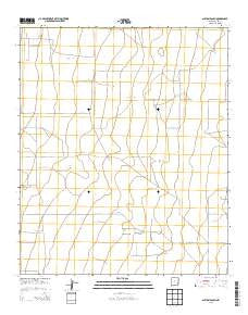 Alston Ranch New Mexico Historical topographic map, 1:24000 scale, 7.5 X 7.5 Minute, Year 2013