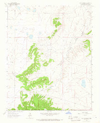 Alto De Hormiga New Mexico Historical topographic map, 1:24000 scale, 7.5 X 7.5 Minute, Year 1964