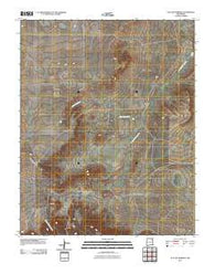 Alto De Hormiga New Mexico Historical topographic map, 1:24000 scale, 7.5 X 7.5 Minute, Year 2010