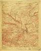Alum Mountain New Mexico Historical topographic map, 1:125000 scale, 30 X 30 Minute, Year 1913