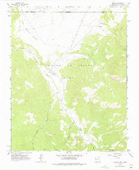 Amalia New Mexico Historical topographic map, 1:24000 scale, 7.5 X 7.5 Minute, Year 1963