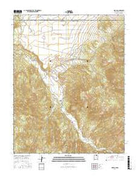 Amalia New Mexico Current topographic map, 1:24000 scale, 7.5 X 7.5 Minute, Year 2017
