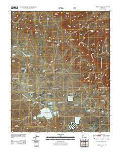 Ambrosia Lake New Mexico Historical topographic map, 1:24000 scale, 7.5 X 7.5 Minute, Year 2011