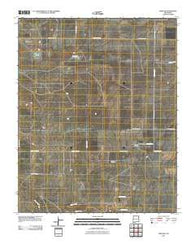 Amistad New Mexico Historical topographic map, 1:24000 scale, 7.5 X 7.5 Minute, Year 2010