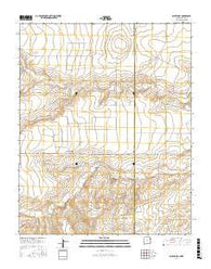 Amistad SE New Mexico Current topographic map, 1:24000 scale, 7.5 X 7.5 Minute, Year 2017