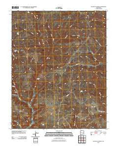 Anastacio Spring New Mexico Historical topographic map, 1:24000 scale, 7.5 X 7.5 Minute, Year 2010