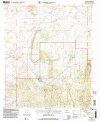 Ancho New Mexico Historical topographic map, 1:24000 scale, 7.5 X 7.5 Minute, Year 2004