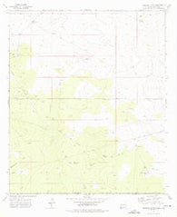 Andrews Place New Mexico Historical topographic map, 1:24000 scale, 7.5 X 7.5 Minute, Year 1973